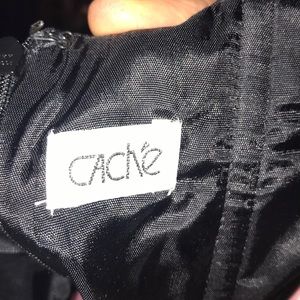 Black strapless dress